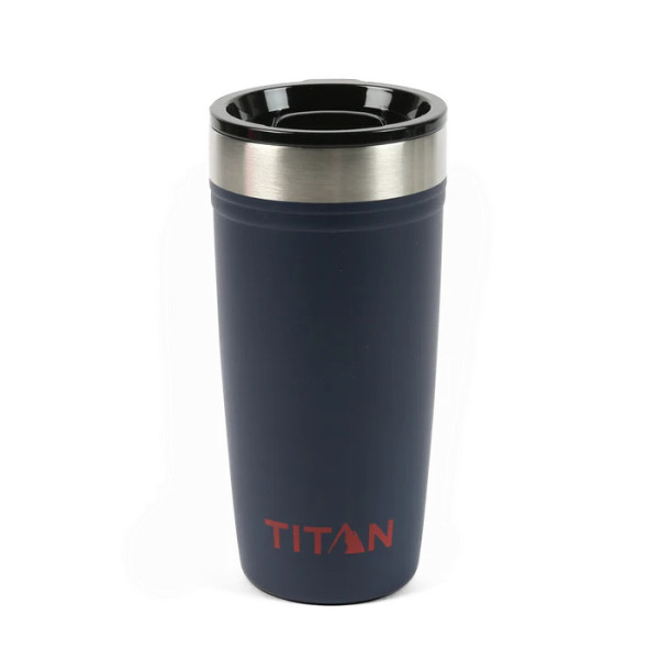Vaso de acero inoxidable de 20 oz. Vaso de acero inoxidable con tapa con Microban®*.