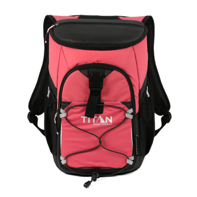 Nevera de mochila con 24 latas